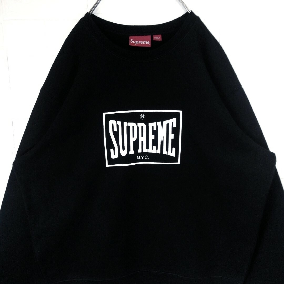 《SUPREME(シュプリーム)》ビッグロゴ　裏起毛ビッグシルエット　スウェット