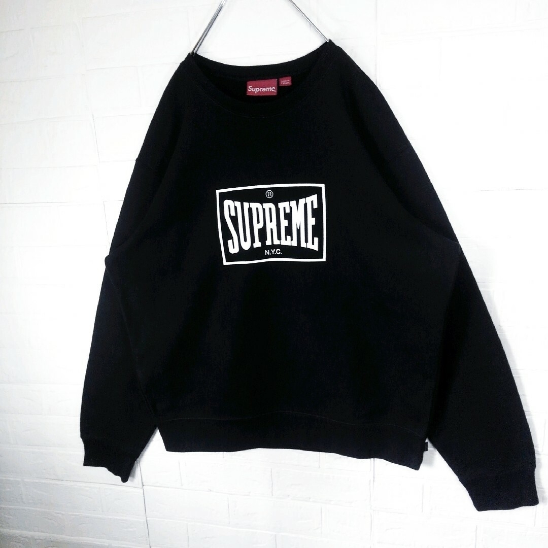 《SUPREME(シュプリーム)》ビッグロゴ　裏起毛ビッグシルエット　スウェット