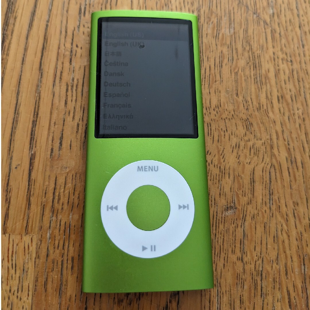 iPod nano 16G 第4世代　Green