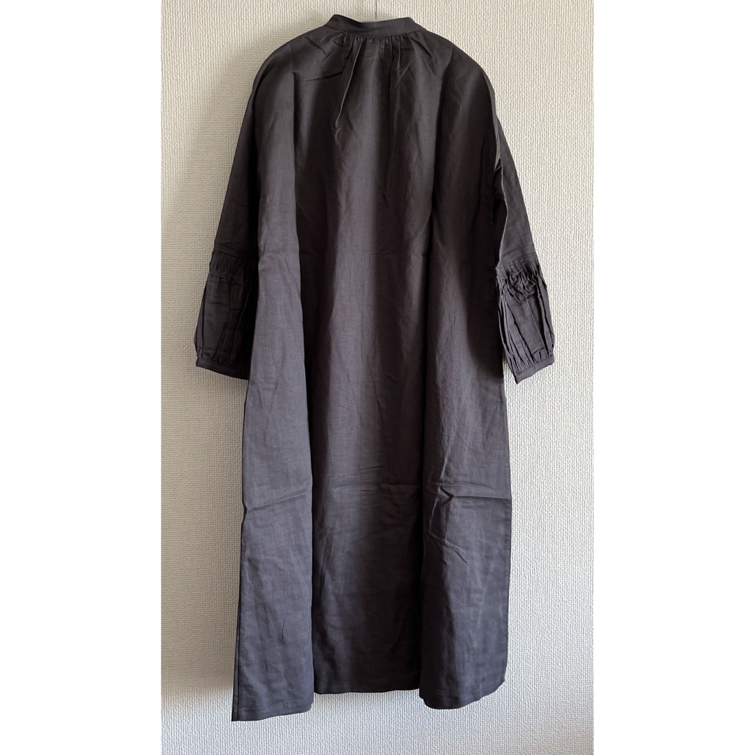 SM2 - 新品 マシュカシュ リネンコットン ワンピース チャコールの通販
