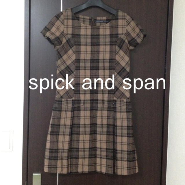 Spick & Span(スピックアンドスパン)の着画あり♡spick and span レディースのワンピース(ミニワンピース)の商品写真