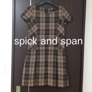 スピックアンドスパン(Spick & Span)の着画あり♡spick and span(ミニワンピース)