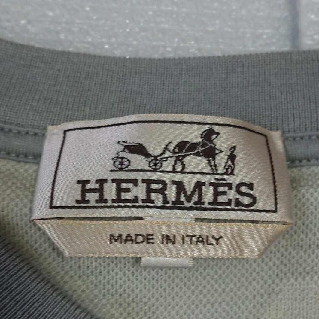 Hermes(エルメス)の【美品】HERMES エルメス  馬 総柄 半袖 Tシャツ カットソー L メンズのトップス(Tシャツ/カットソー(半袖/袖なし))の商品写真