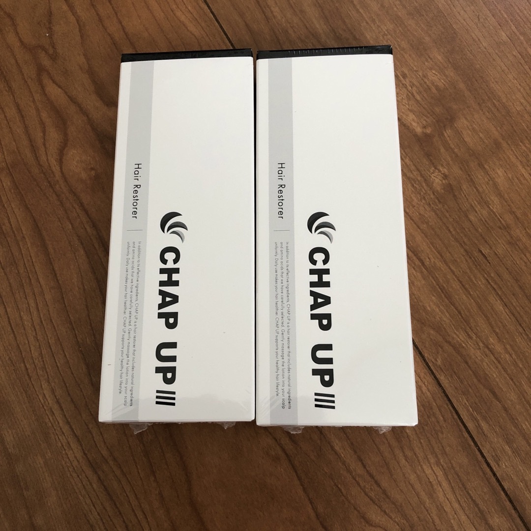 新品2本セット★ チャップアップ 育毛剤 CHAP UP 120ml【未使用】