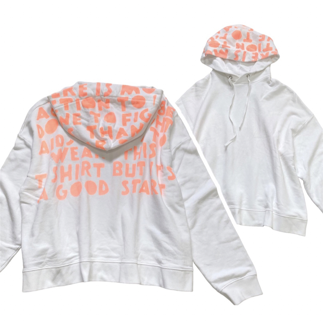 maison margielaマルジェラ 21SS AIDS パーカー プリント | フリマアプリ ラクマ