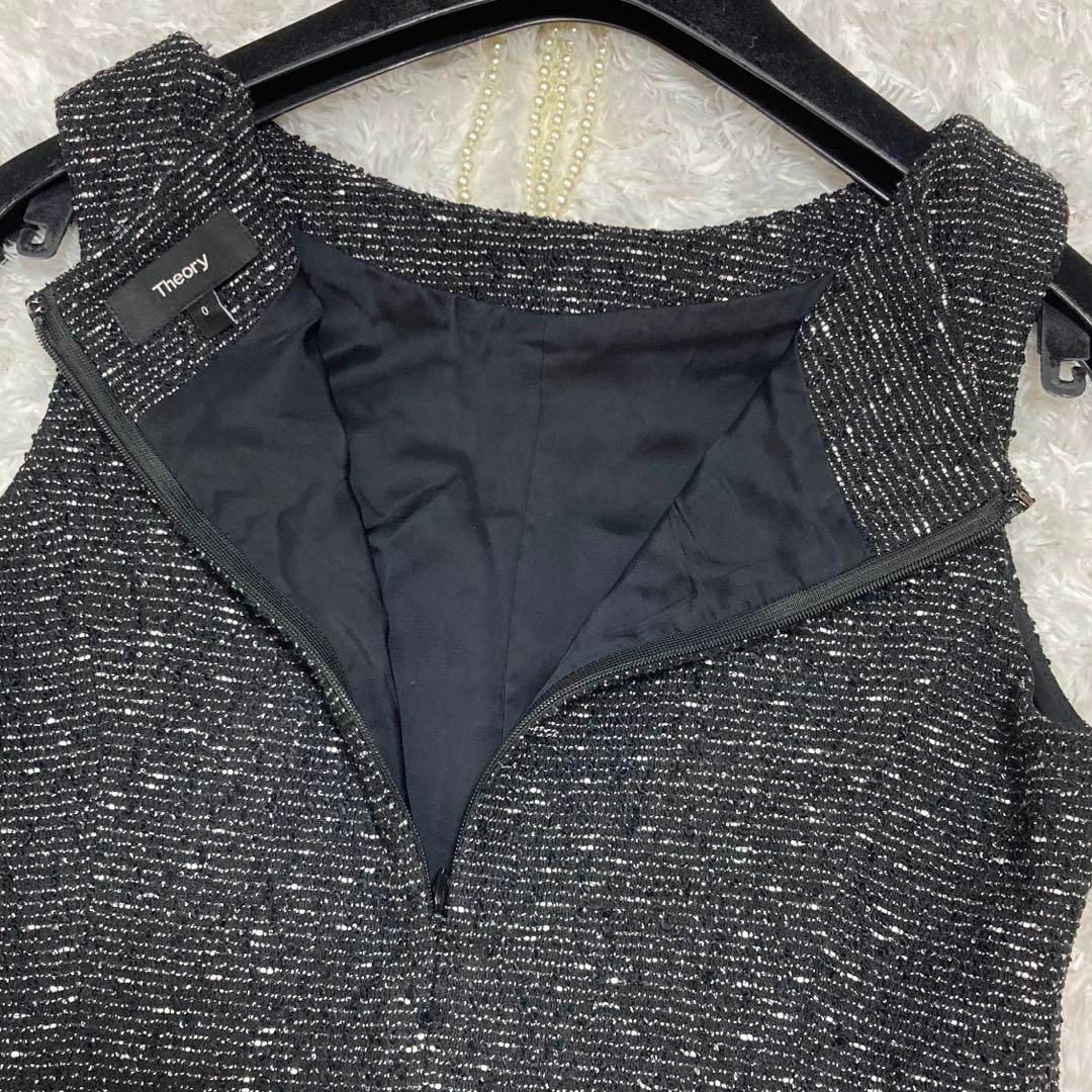 theory - 現行タグ♡ Theory ワンピーススーツ セットアップ ツイード
