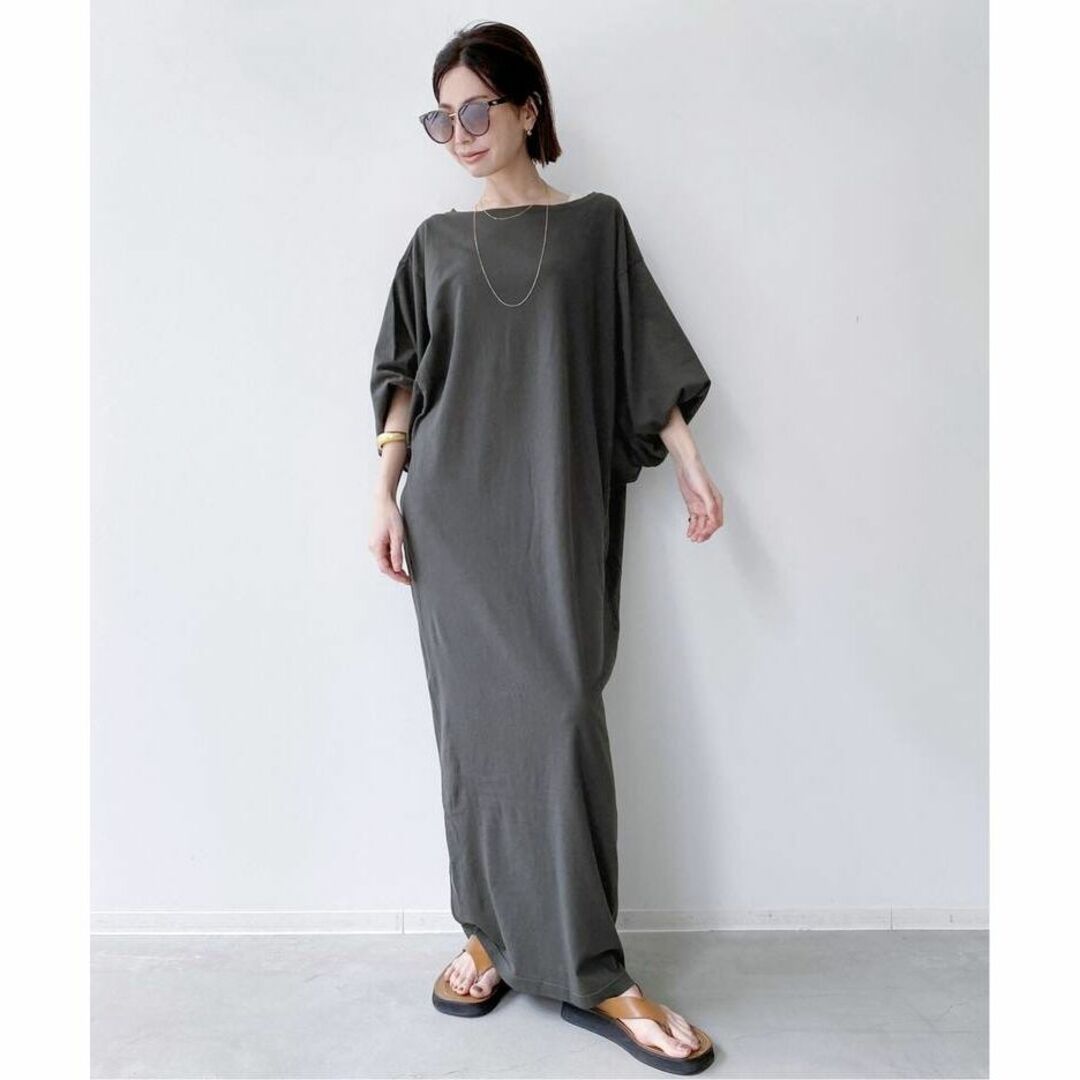 L'Appartement DEUXIEME CLASSE(アパルトモンドゥーズィエムクラス)のL'Appartement Volume Sleeve Onepiece レディースのワンピース(ロングワンピース/マキシワンピース)の商品写真