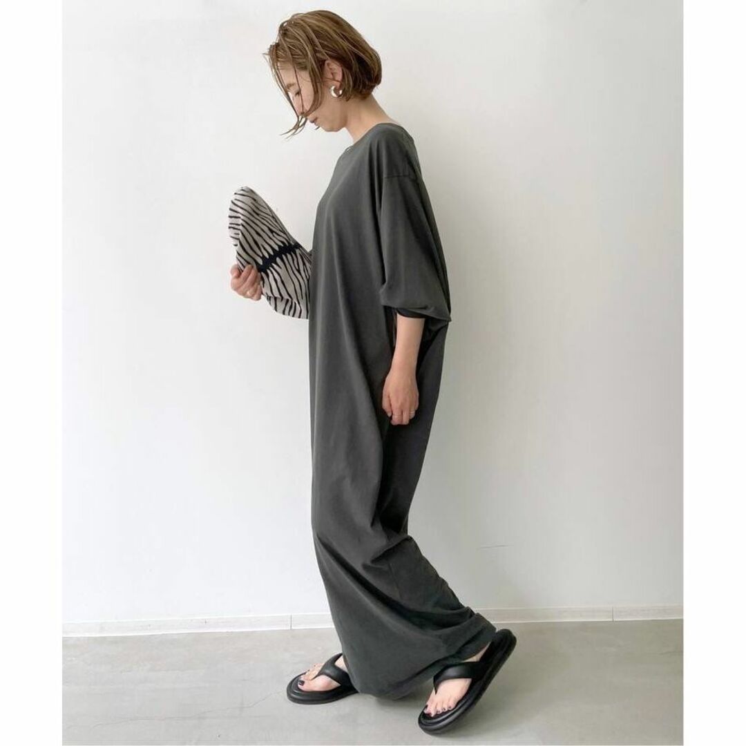 L'Appartement DEUXIEME CLASSE(アパルトモンドゥーズィエムクラス)のL'Appartement Volume Sleeve Onepiece レディースのワンピース(ロングワンピース/マキシワンピース)の商品写真