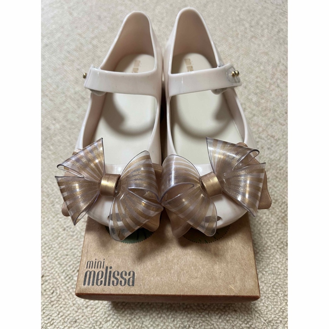 melissa(メリッサ)の【美品】mini Melissaミニメリッサ キッズ/ベビー/マタニティのキッズ靴/シューズ(15cm~)(サンダル)の商品写真