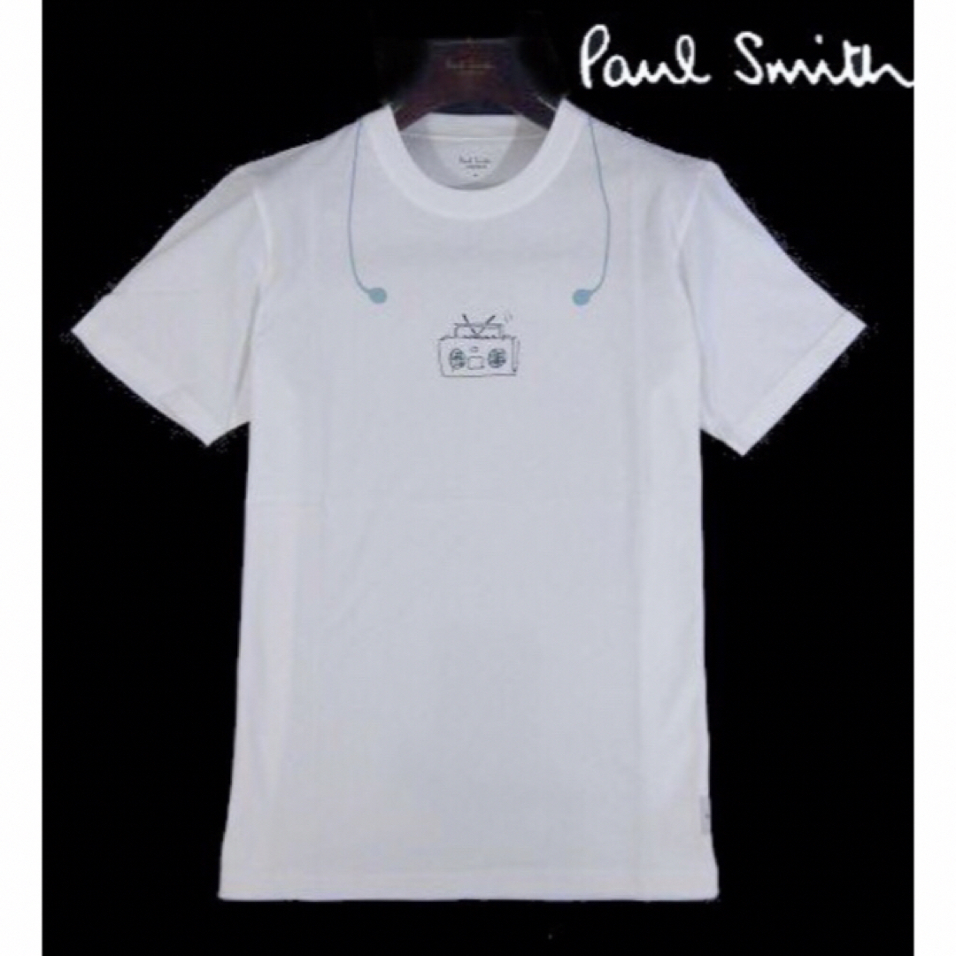 Paul Smith(ポールスミス)の※訳有り【ポールスミス/Paul Smith】半袖カットソー Tシャツ・Lサイズ メンズのトップス(Tシャツ/カットソー(半袖/袖なし))の商品写真