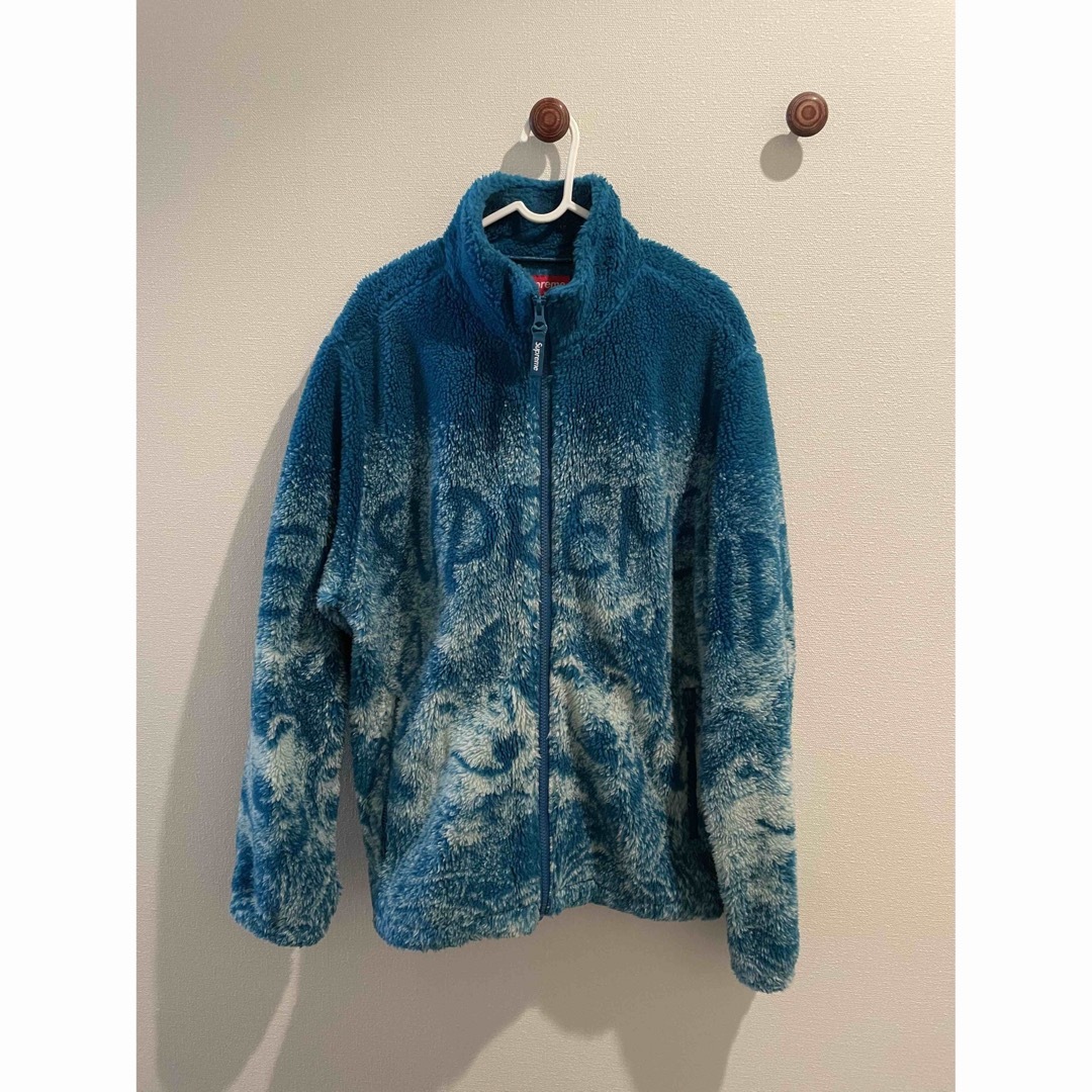 Supreme Wolf Fleece Jacket ウルフ フリース  青Lsupreme