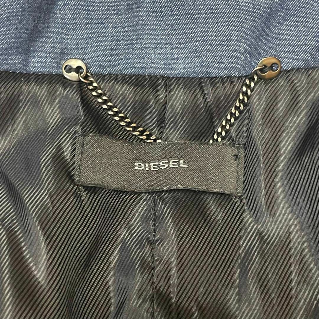 DIESELサイズ【値下】美品 DIESEL テーラードジャケット（ジャージ素材