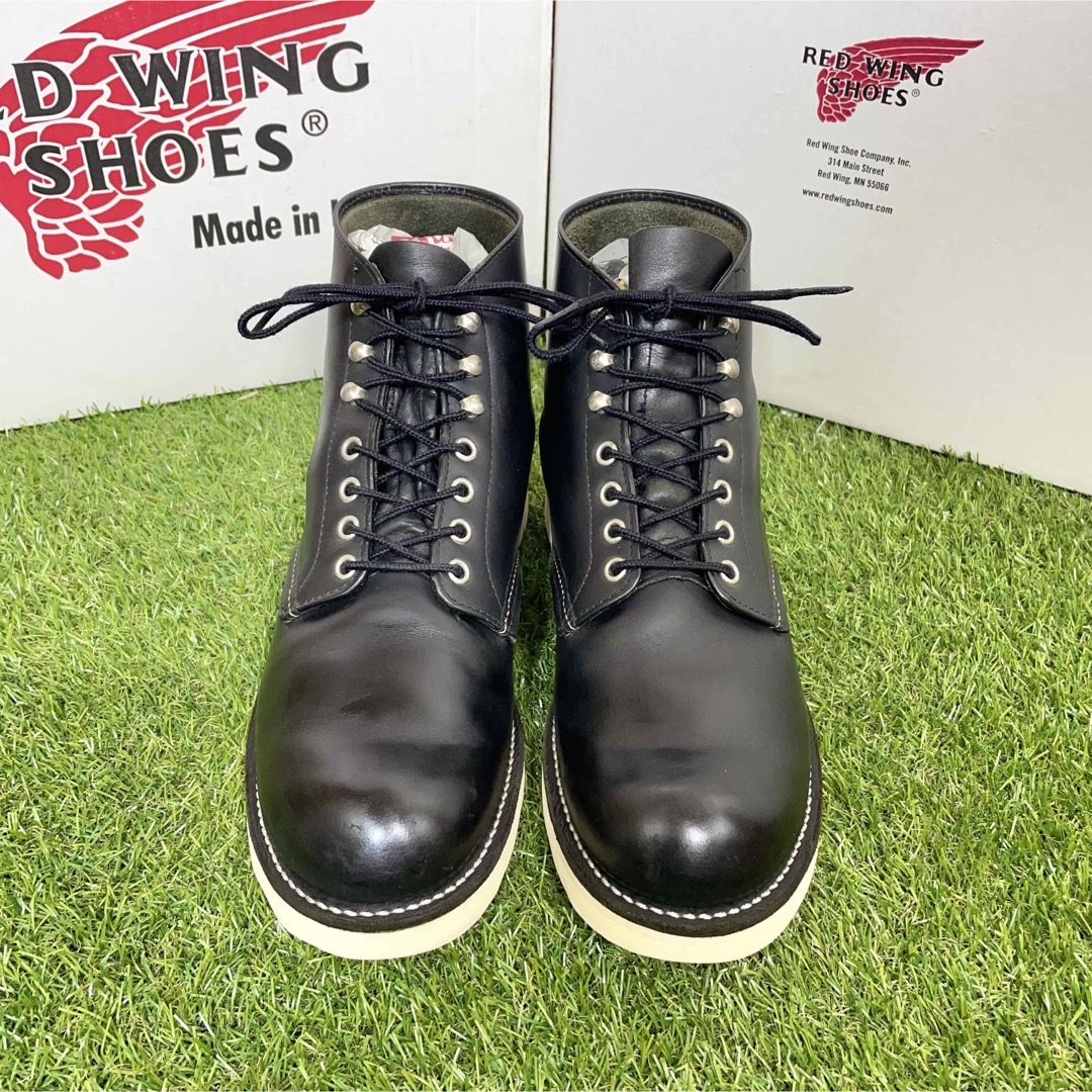 REDWING(レッドウィング)の【安心品質0110】8165廃盤レッドウイング送料無料US9.5DブーツUSA メンズの靴/シューズ(ブーツ)の商品写真