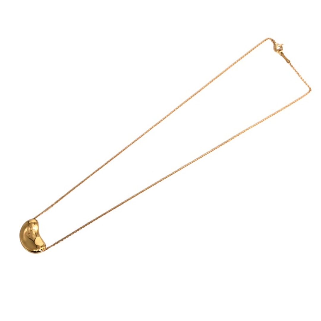 ティファニー TIFFANY&CO ビーンネックレス K18イエローゴールド
