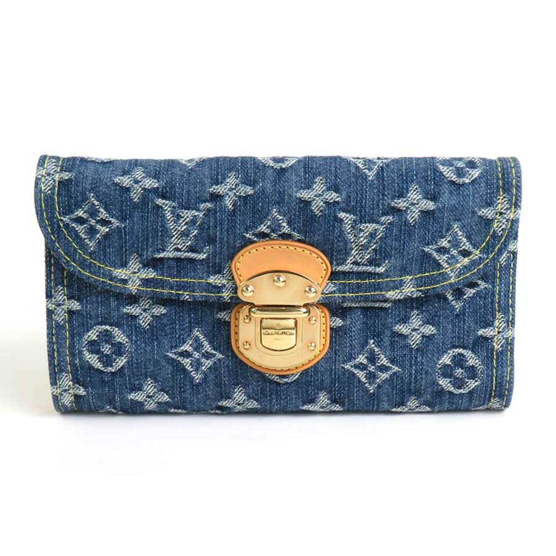 Louis Vuitton ポルトフォイユ アメリア デニム 長財布 4540