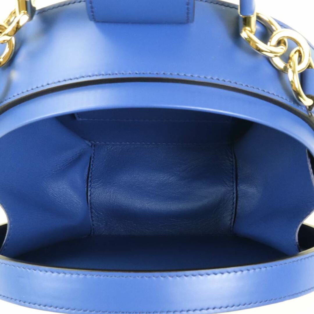 サルヴァトーレフェラガモ Salvatore Ferragamo 斜め掛けショルダーバッグ ガンチーニ レザー ブルー レディース 送料無料 99684f