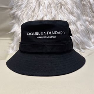 ダブルスタンダードクロージング(DOUBLE STANDARD CLOTHING)のダブスタ　バケハ　未使用　黒(ハット)