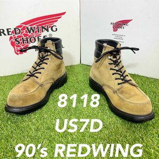 レッドウィング(REDWING)の【安心品質0113】8118レッドウイング廃盤ブーツREDWING25-26cm(ブーツ)