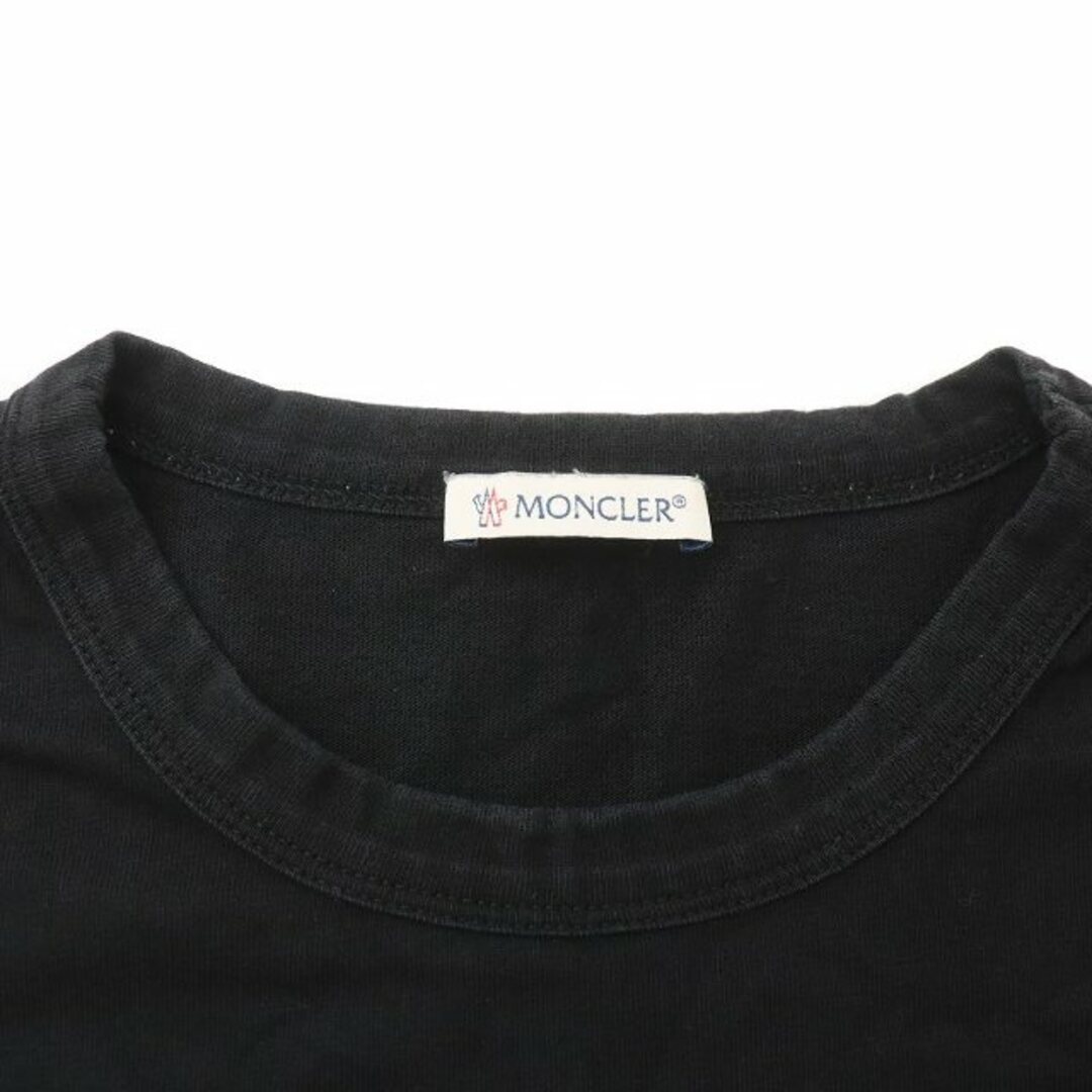 MONCLER(モンクレール)のMONCLER MAGLIA T-SHIRT 3Dロゴ  Tシャツ 半袖 L 黒 メンズのトップス(Tシャツ/カットソー(半袖/袖なし))の商品写真