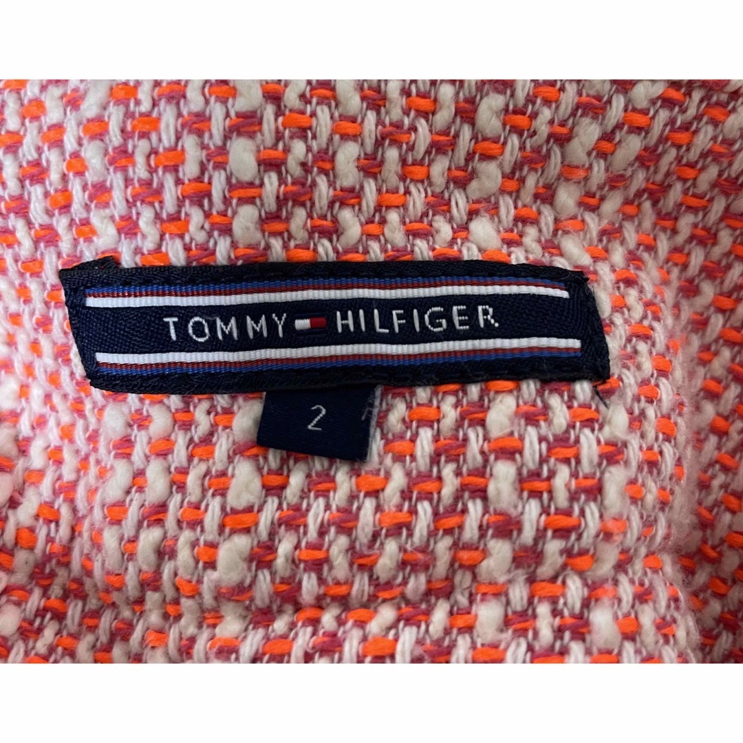 TOMMY HILFIGER(トミーヒルフィガー)のTOMMY HILFIGER ショートパンツ 2 小さめMサイズ サイドジップ レディースのパンツ(ショートパンツ)の商品写真