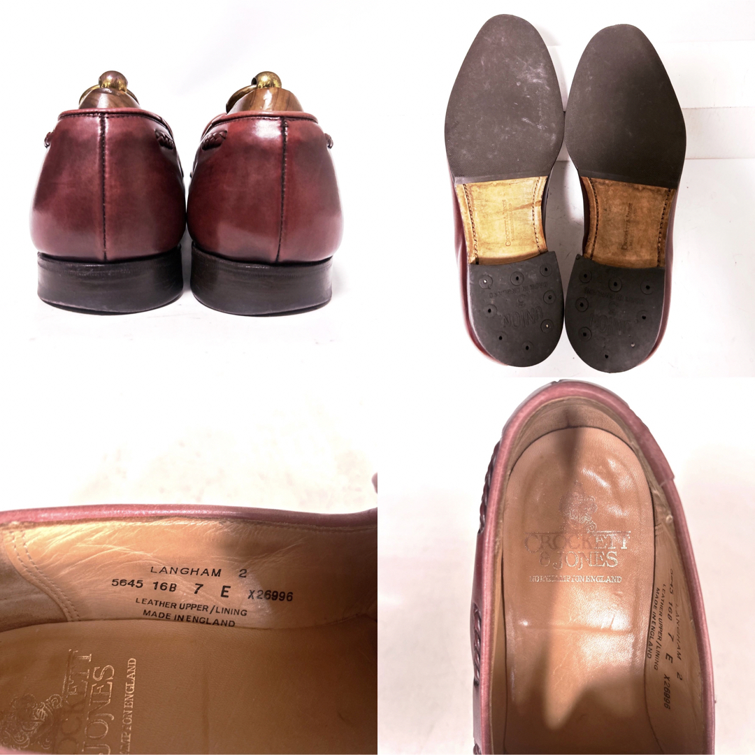 179.CROCKETT&JONES LANGHAM2 タッセルローファー 7E 3