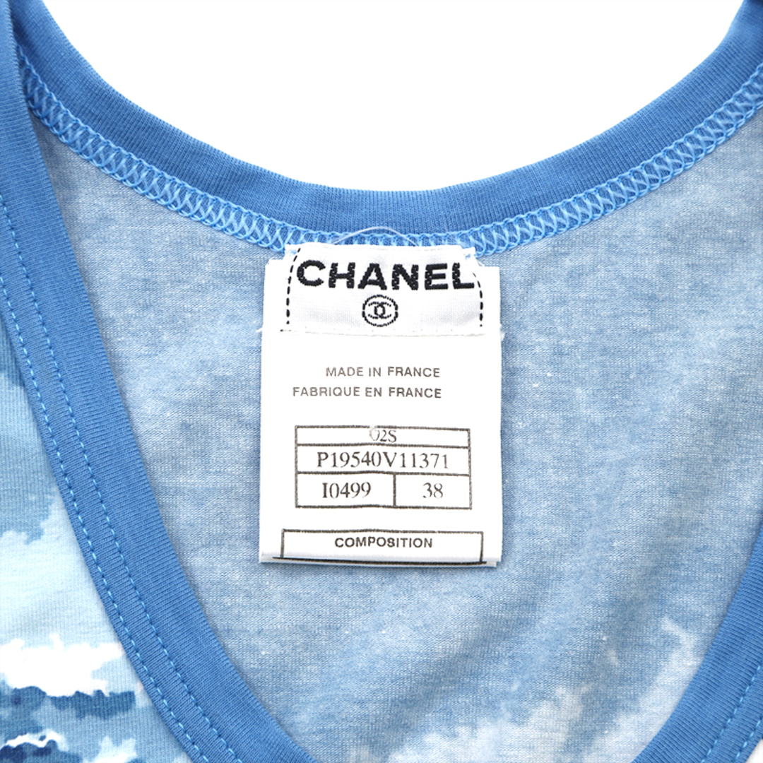 シャネル CHANEL サーフライン CCロゴタンクトップ ベスト コットン