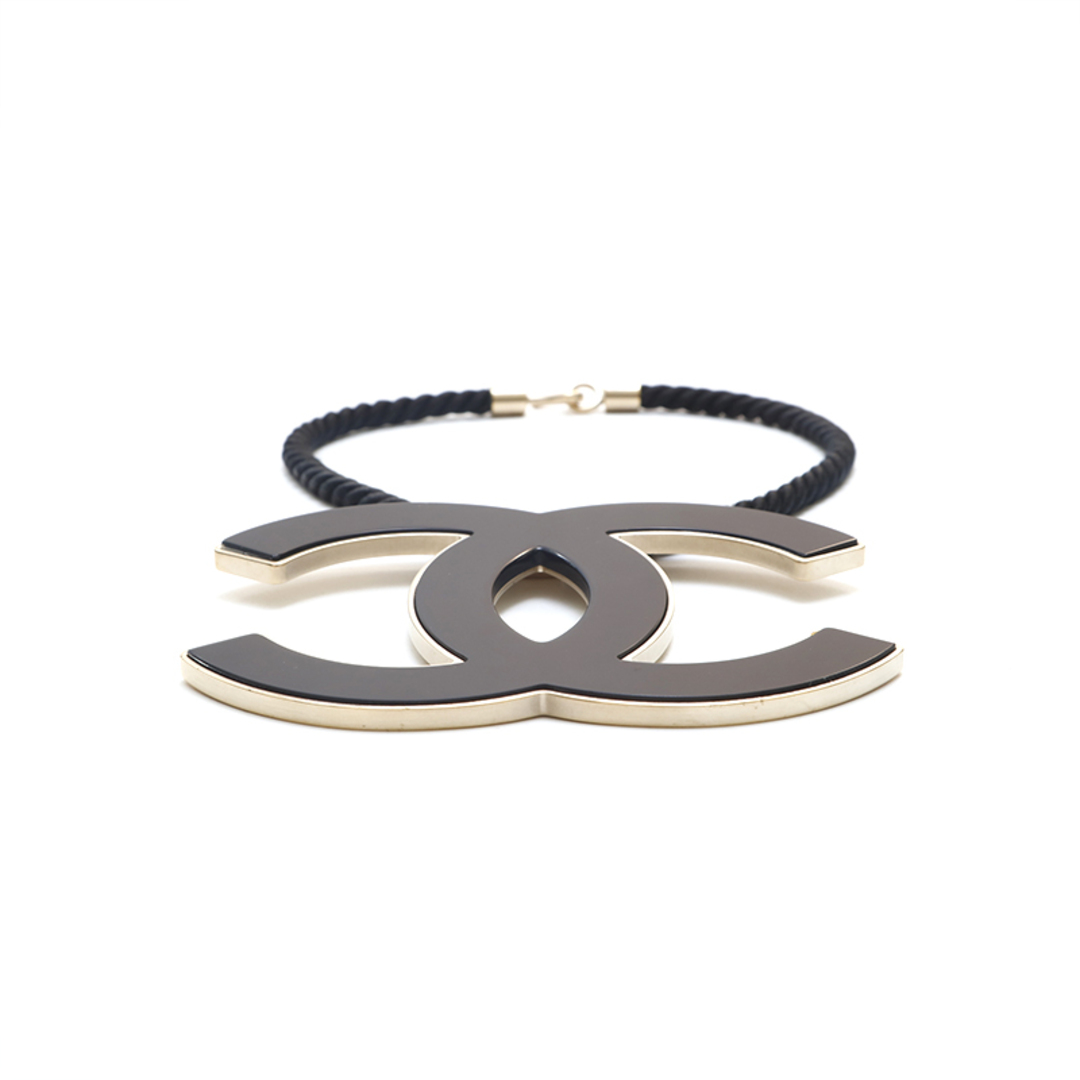 シャネル CHANEL デカCCロゴ チョーカー-fityehaz.hu