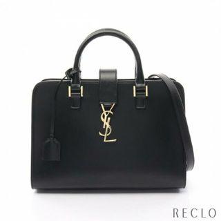 サンローラン(Saint Laurent)のCABAS カバス ハンドバッグ レザー ブラック 2WAY(ハンドバッグ)