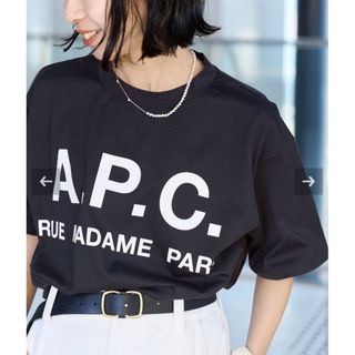 IENA - 【A.P.C./アー・ペー・セー】別注 ビッグ ロゴ Tシャツ の通販 ...