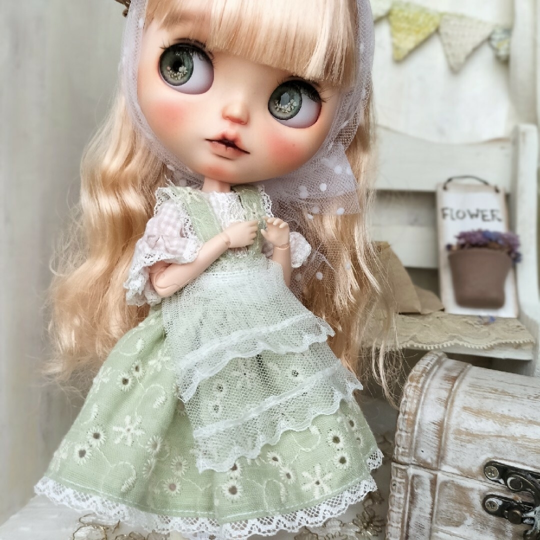 ハンドメイド*.miyun.doll*.゜カスタム ブライス ファイティンミルクサランヘ