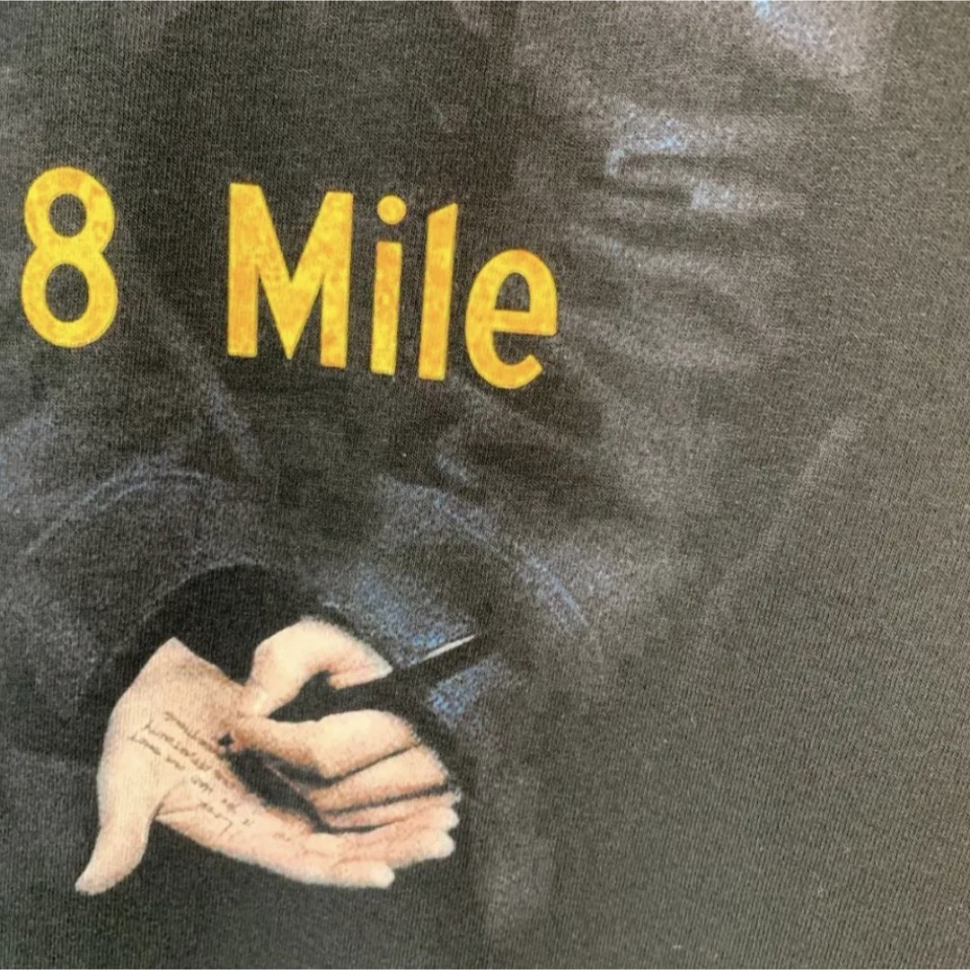 セールeminemエミネムXL黒Tシャツラップティー8mileシネマ映画 セールeminemエミネムXL黒Tシャツラップティー8mileシネマ映画