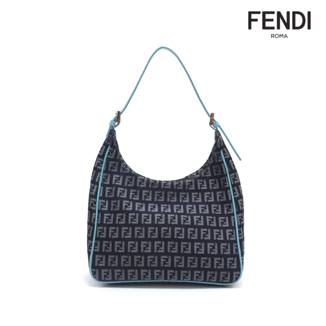 フェンディ FENDI ズッカ柄 マンマバケット ハンドバッグ