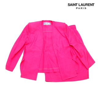 サンローラン(Saint Laurent)のイヴ・サンローラン YSL ジャケット スカート セットアップ(セット/コーデ)