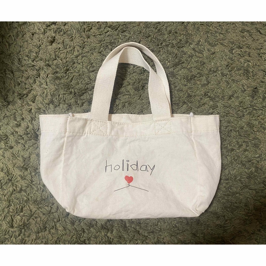 holiday(ホリデイ)のholiday ミニトートバッグ ランチトート SAKURA付録 レディースのバッグ(トートバッグ)の商品写真