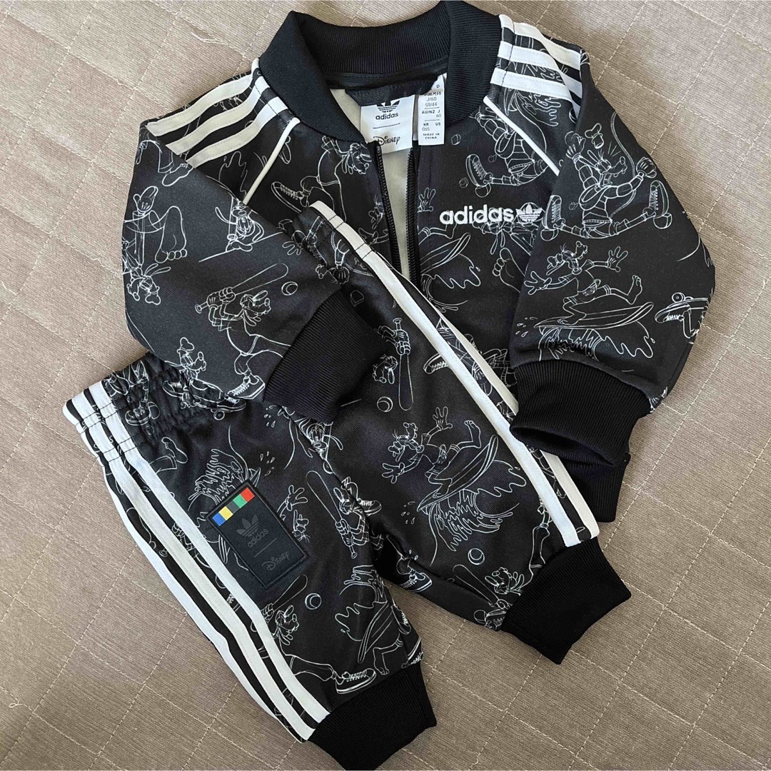 アディダス★adidas★セットアップ★トレーナー★上下セット★ベビー80cm