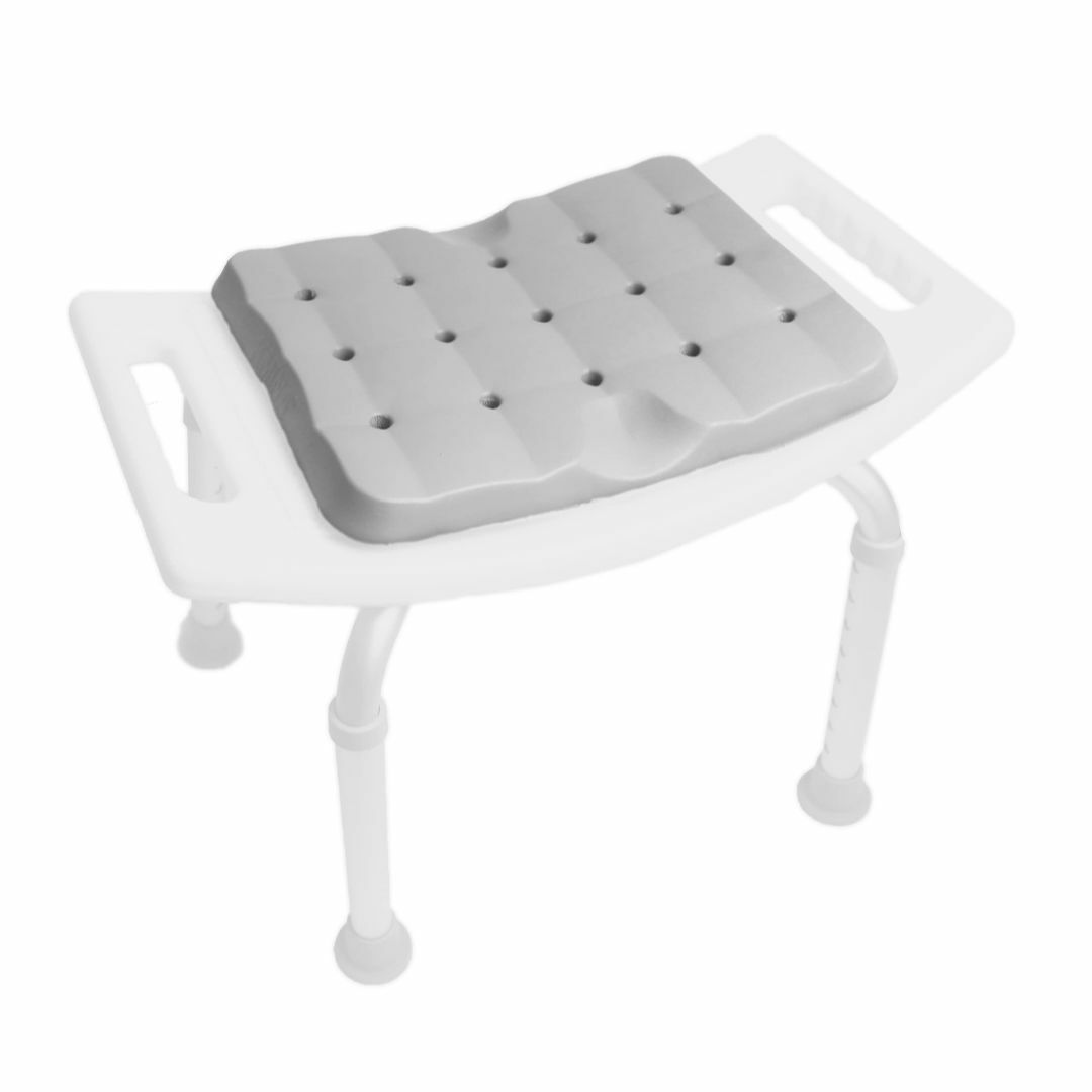 KMINA - シャワーいす用クッション (35x27x3 センチ、椅子なし)、 1