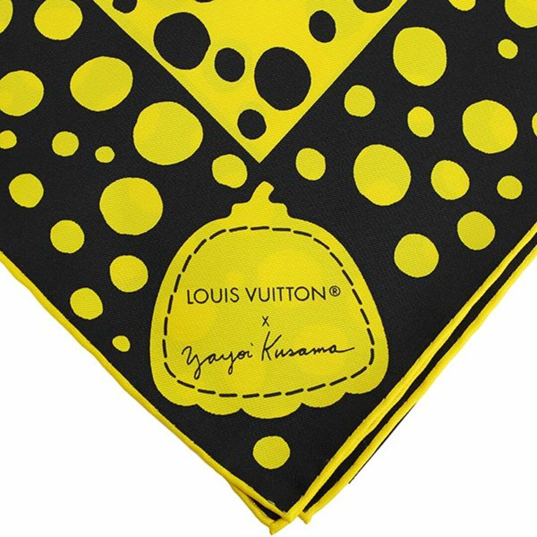 LOUIS VUITTON(ルイヴィトン)のルイヴィトン スカーフ  LV × YK カレ45 インフィニティ ドット 草間彌生 新品 LV 7821 レディースのファッション小物(バンダナ/スカーフ)の商品写真