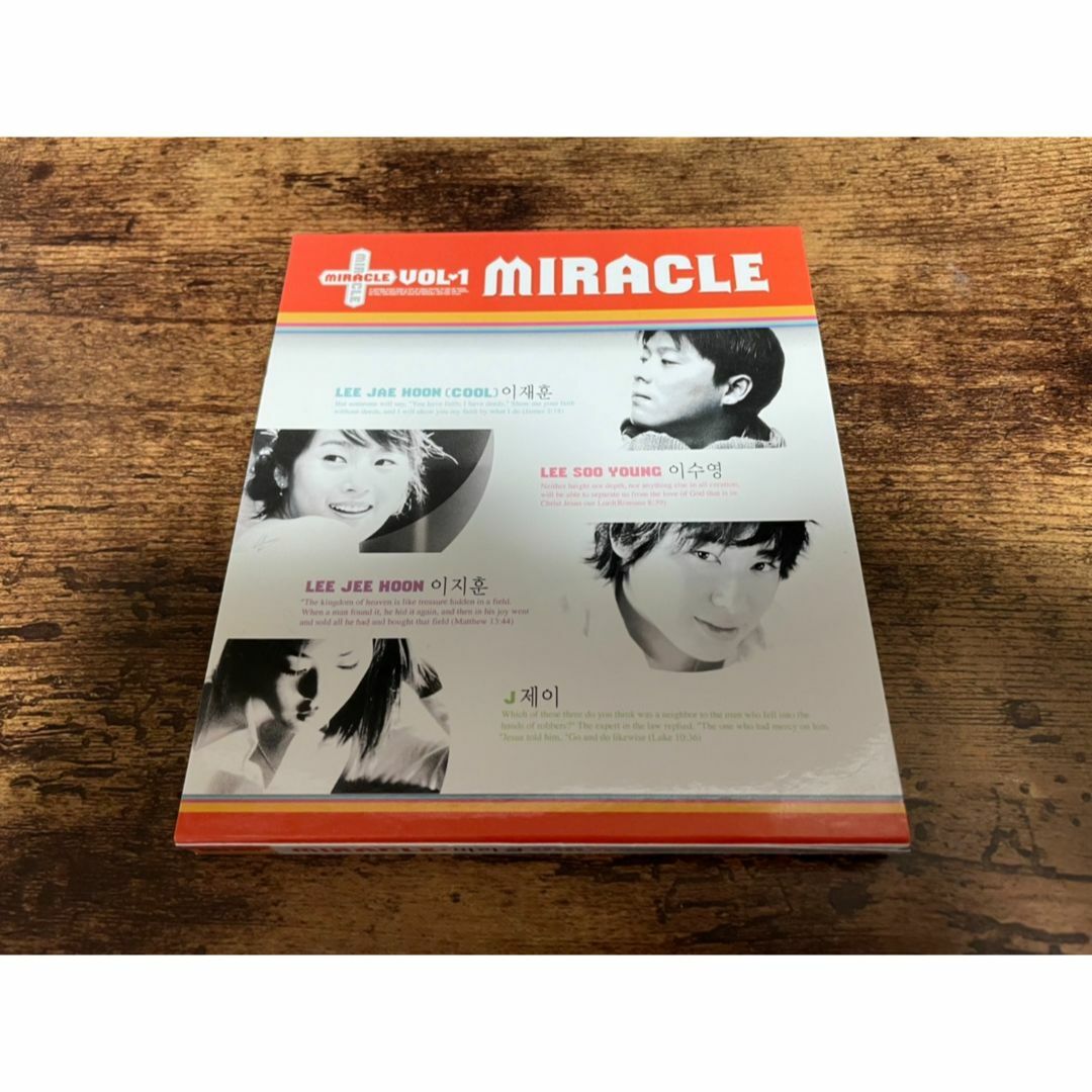 CD「Miracle Vol.1奇跡1集」韓国K-POP●