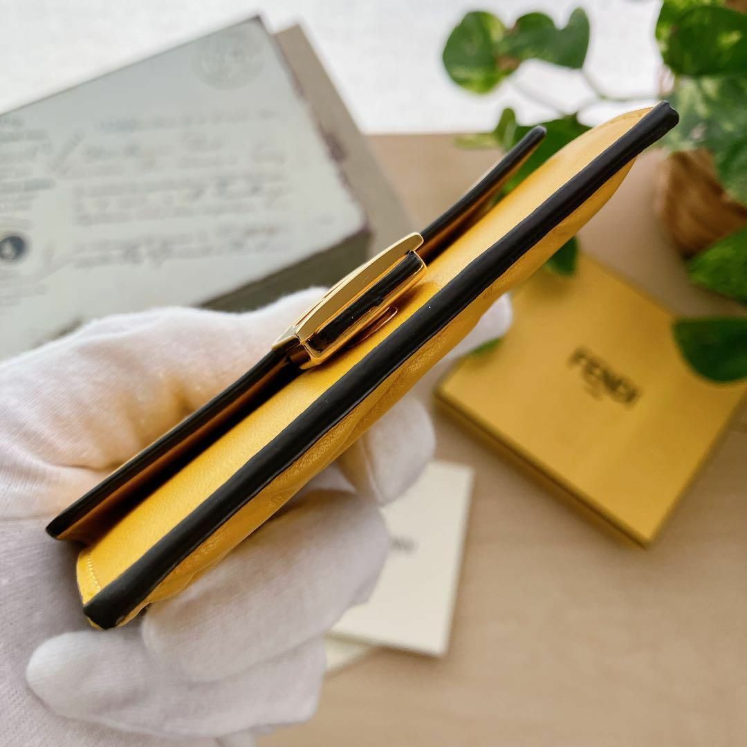 FENDI フェンディ コインケース カードケース バゲット ナッパレザー-