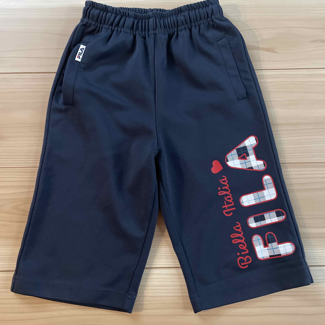 FILA(フィラ)のFILAジャージ上下　ハーフパンツ　120サイズ キッズ/ベビー/マタニティのキッズ服女の子用(90cm~)(その他)の商品写真