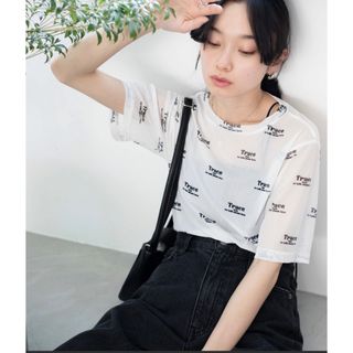 ウィゴー(WEGO)のWEGO    絵柄シアーT(Tシャツ(半袖/袖なし))