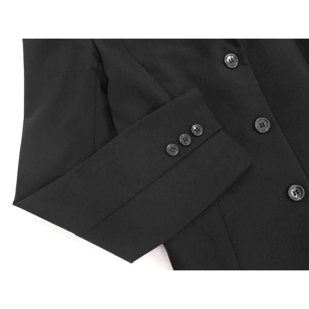 INDIVI(インディヴィ)のインディヴィ テーラード ジャケット size36/黒 ◇■ レディース レディースのジャケット/アウター(テーラードジャケット)の商品写真