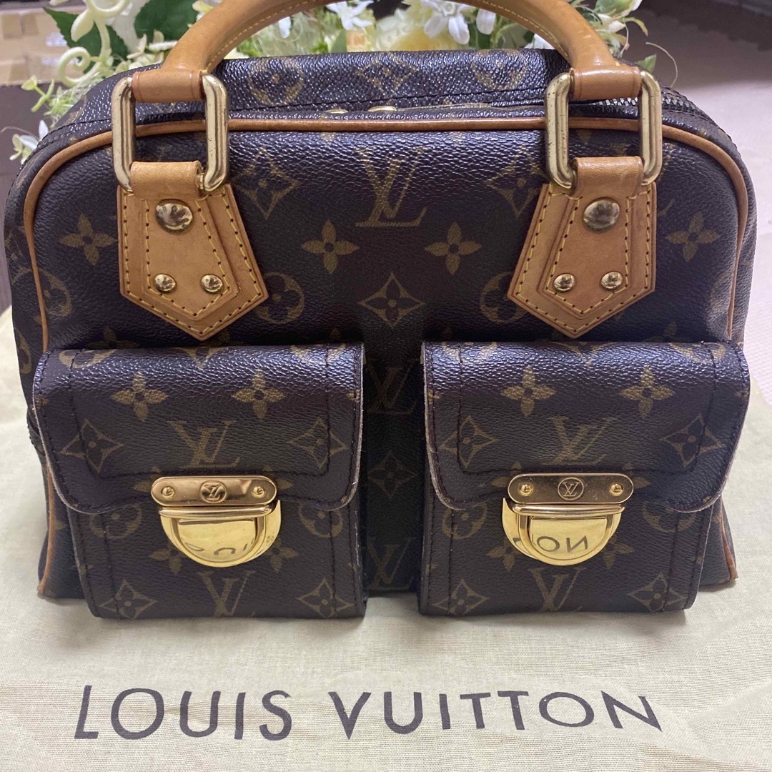 LOUIS VUITTON - ルイ・ヴィトンハンドバッグ(マンハッタン)の通販 by
