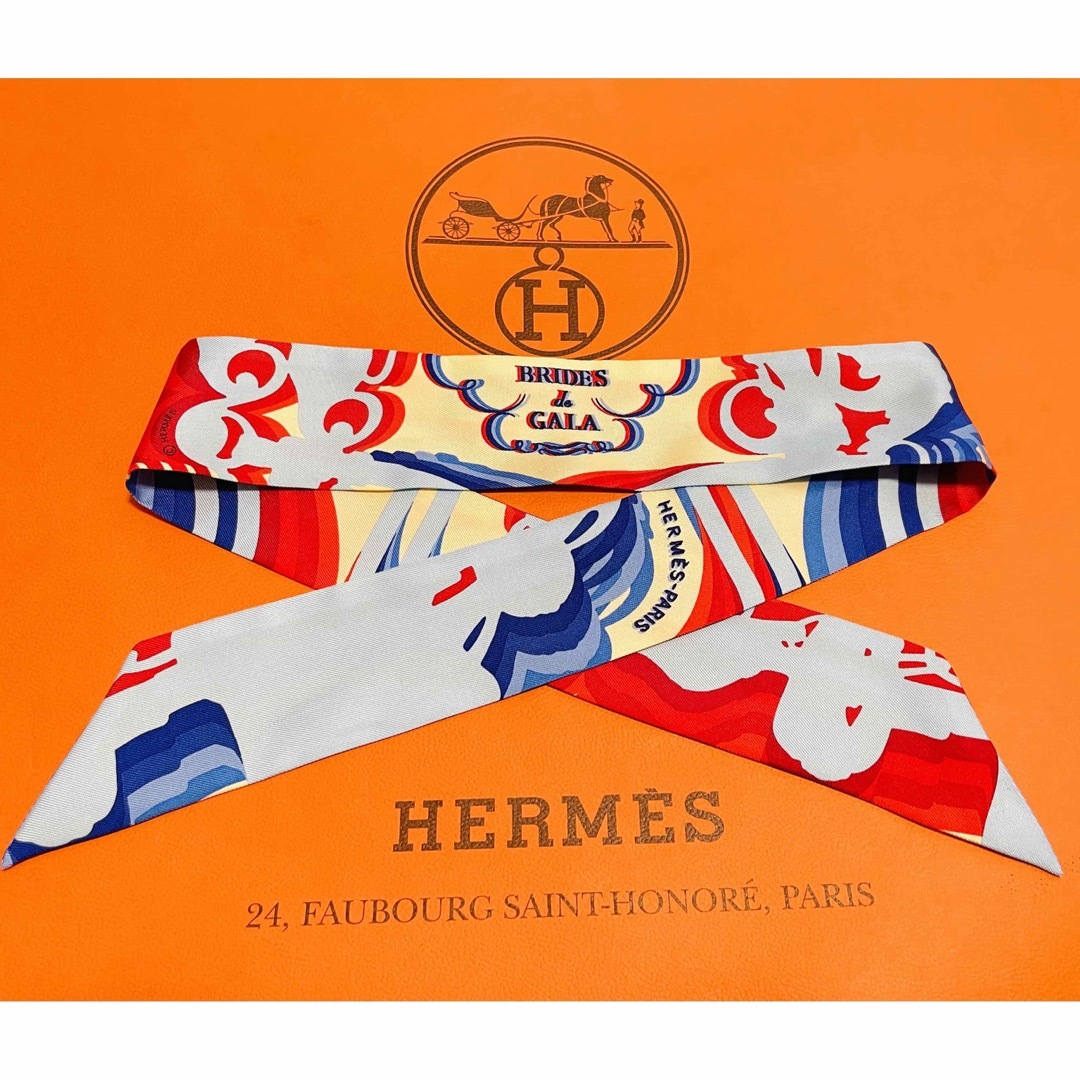 Hermes - 美品□HERMES エルメス スカーフ ツイリー BRIDES de GALAの ...