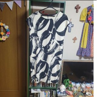 マリメッコ(marimekko)のmarimekko　ワンピース(ひざ丈ワンピース)