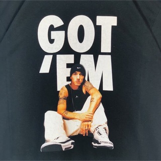 エミネム セール XL黒 ゴッテム EMINEM GOTEM Tシャツ(Tシャツ/カットソー(半袖/袖なし))