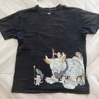 グラニフ(Design Tshirts Store graniph)の石黒亜矢子　グラニフ  ばけねこTシャツ　L(Tシャツ(半袖/袖なし))