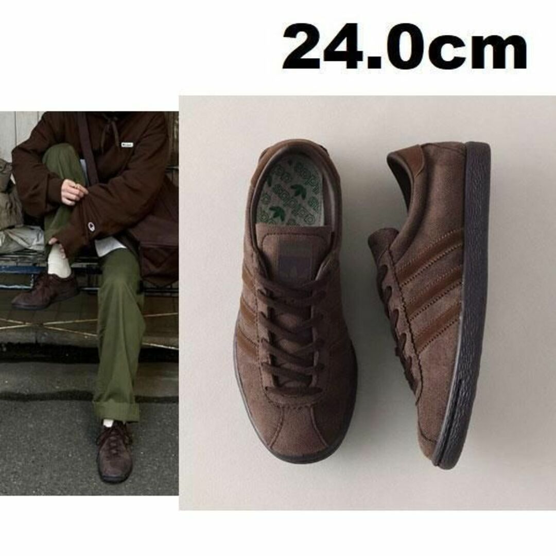 24 cm adidas TOBACCO GRUEN レディース スニーカー