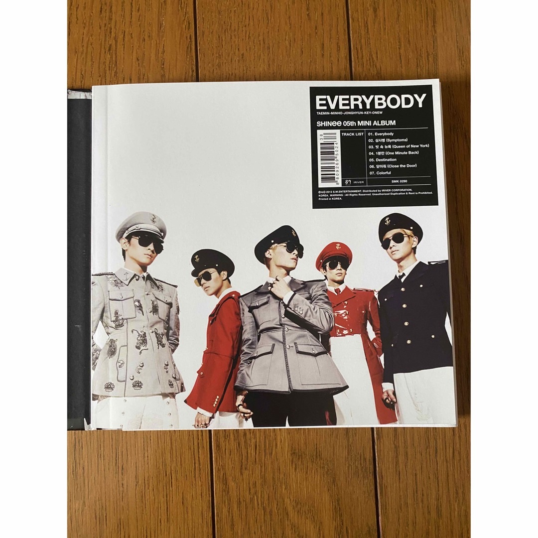 SHINee(シャイニー)のSHINee シャイニー EVERYBODY エビバデ 輸入 エンタメ/ホビーのCD(K-POP/アジア)の商品写真