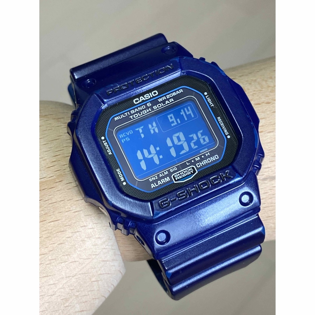 G-SHOCK(ジーショック)のG-SHOCK/GW-M5610/メタリック/電波/ソーラー/スピード/ブルー メンズの時計(腕時計(デジタル))の商品写真